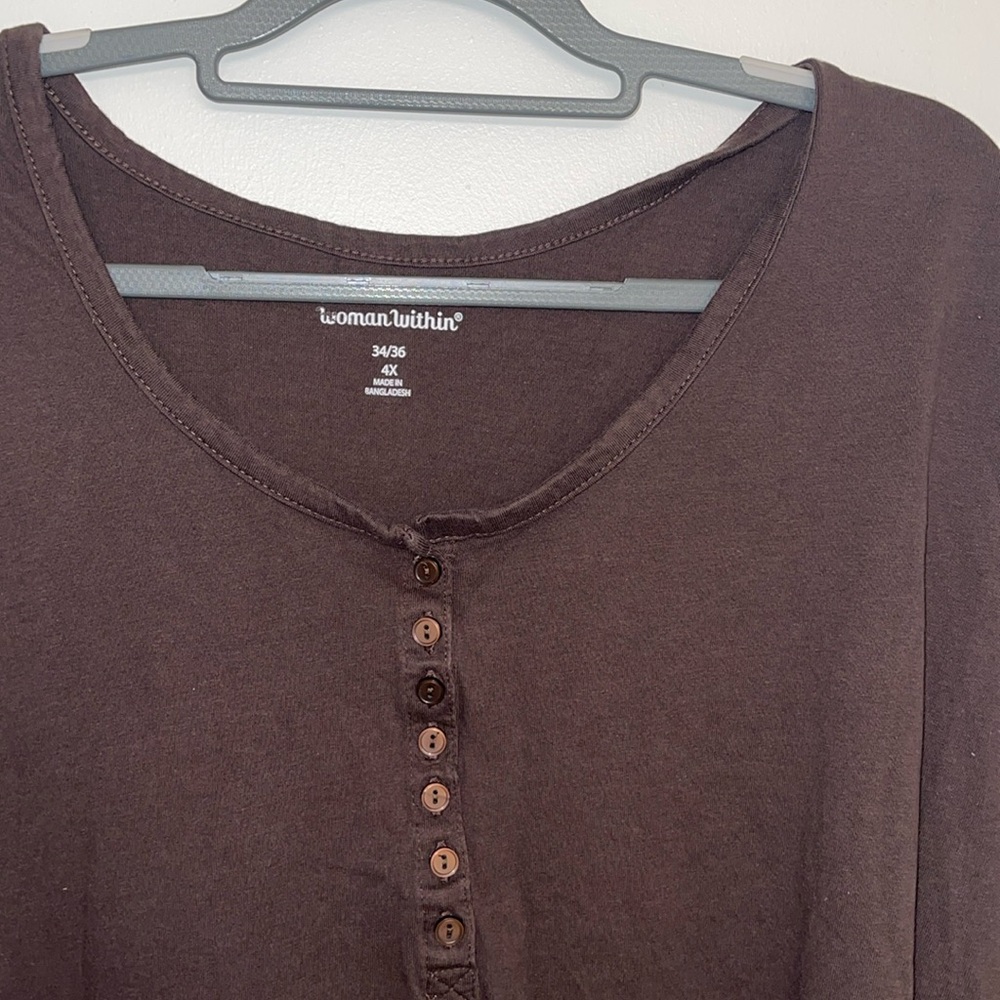 Chocolate blouse